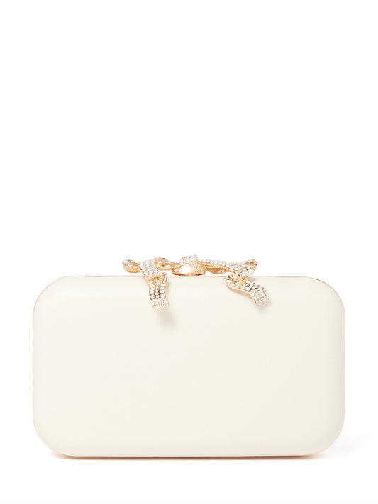 Bow Ivory Clutch