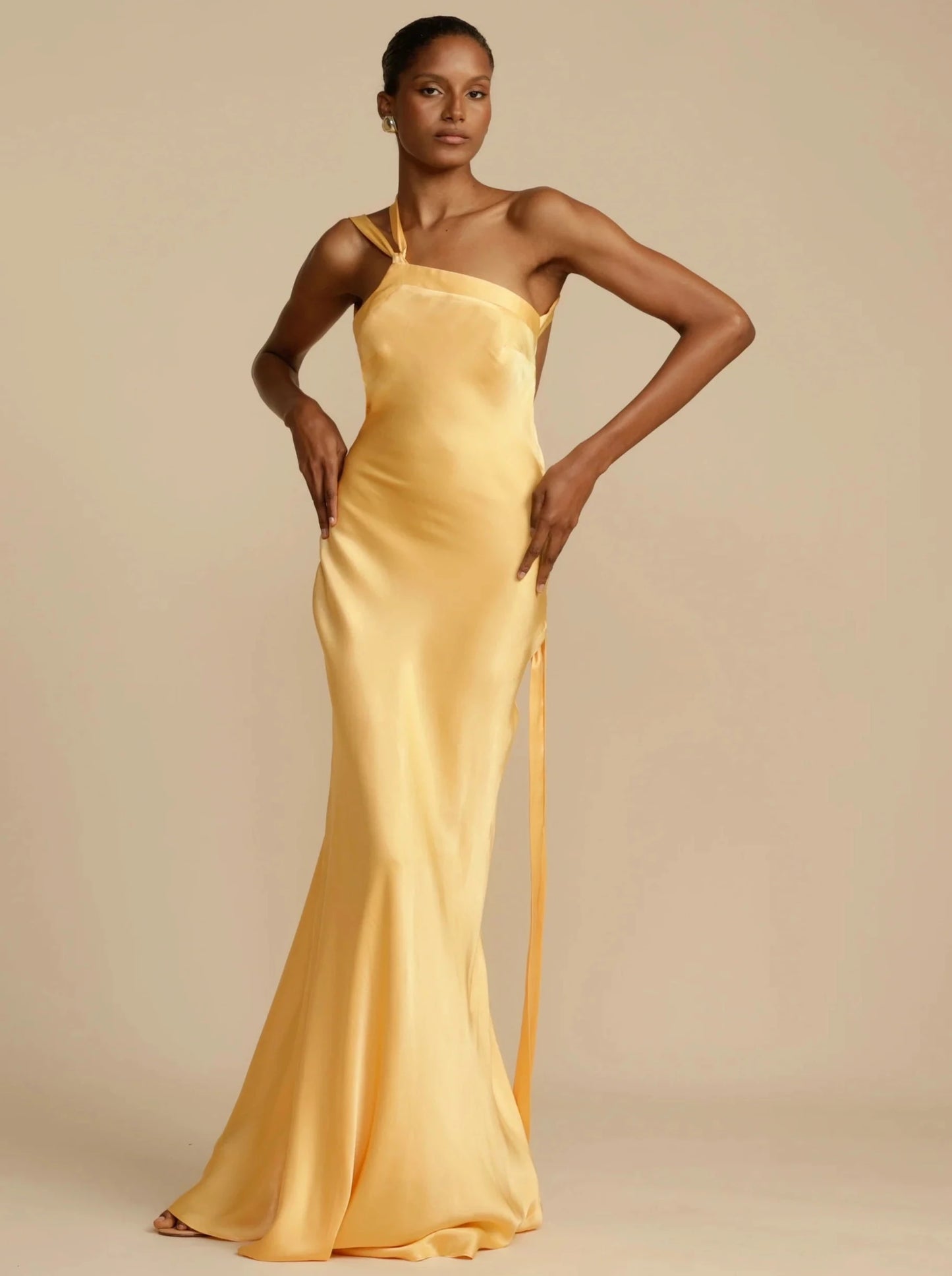 Monique Dress - Yellow