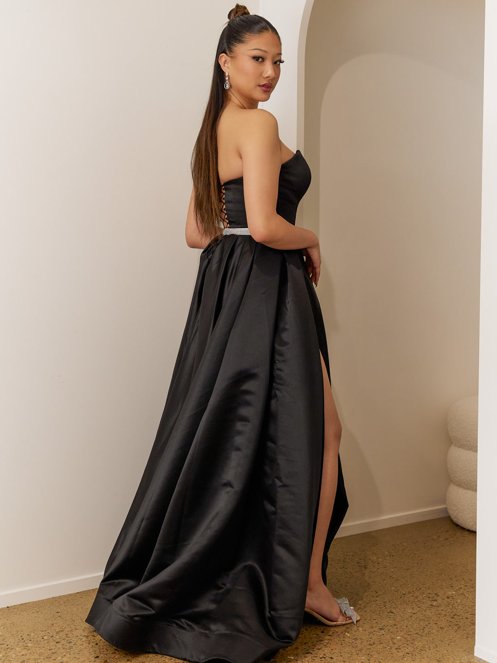 Black Ball Gown Hire