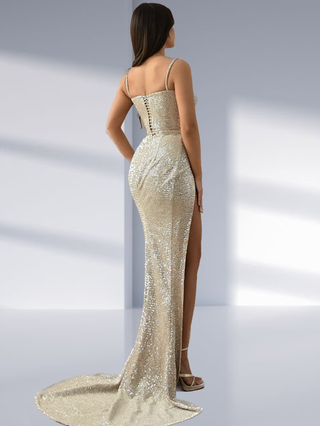 Estelle Gown - Silver