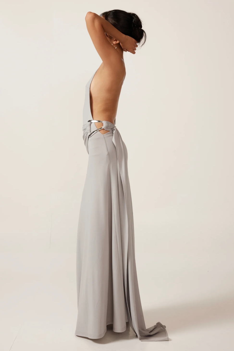 Gaia Gown - Silver