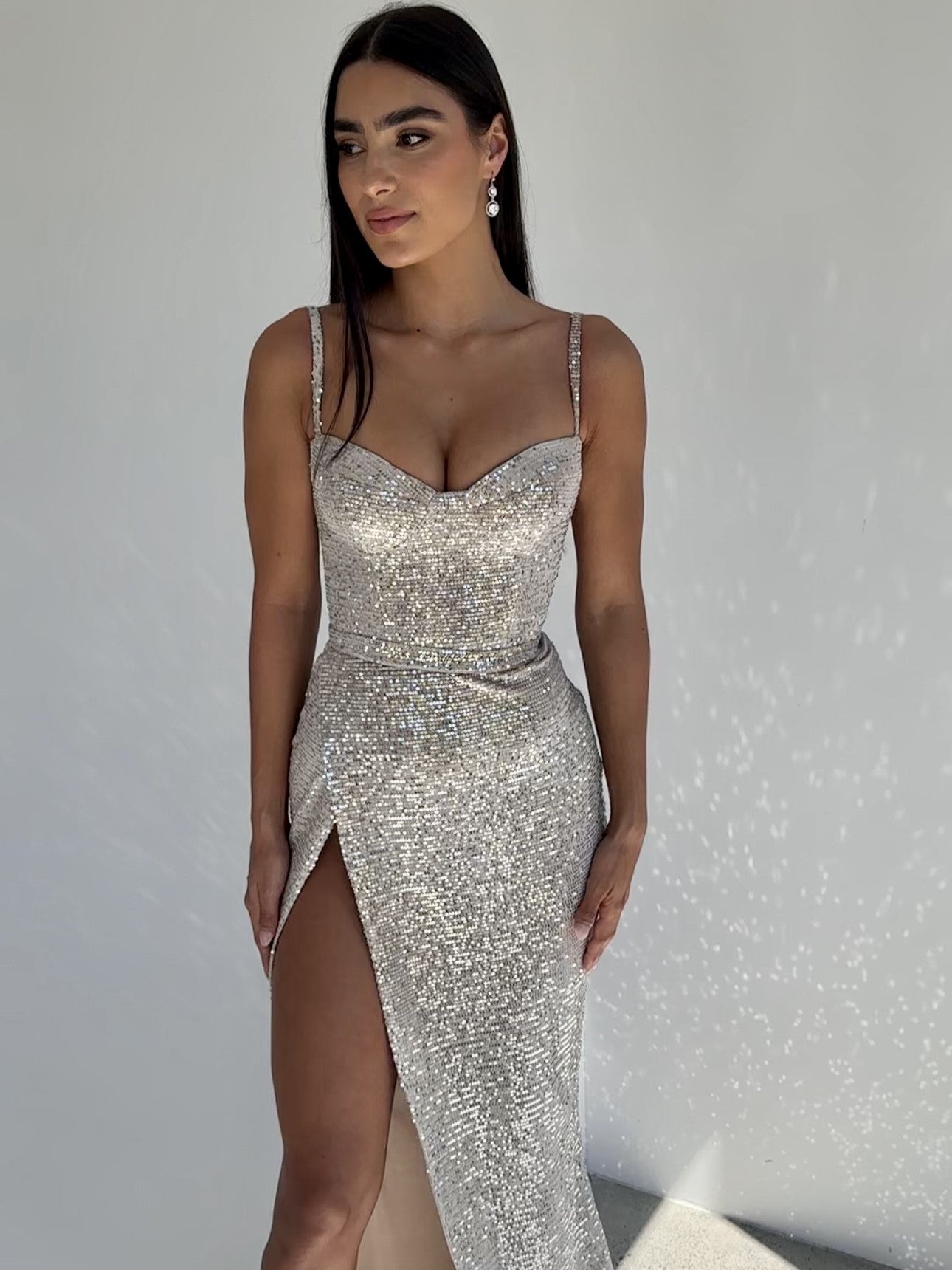 Estelle Gown - Silver