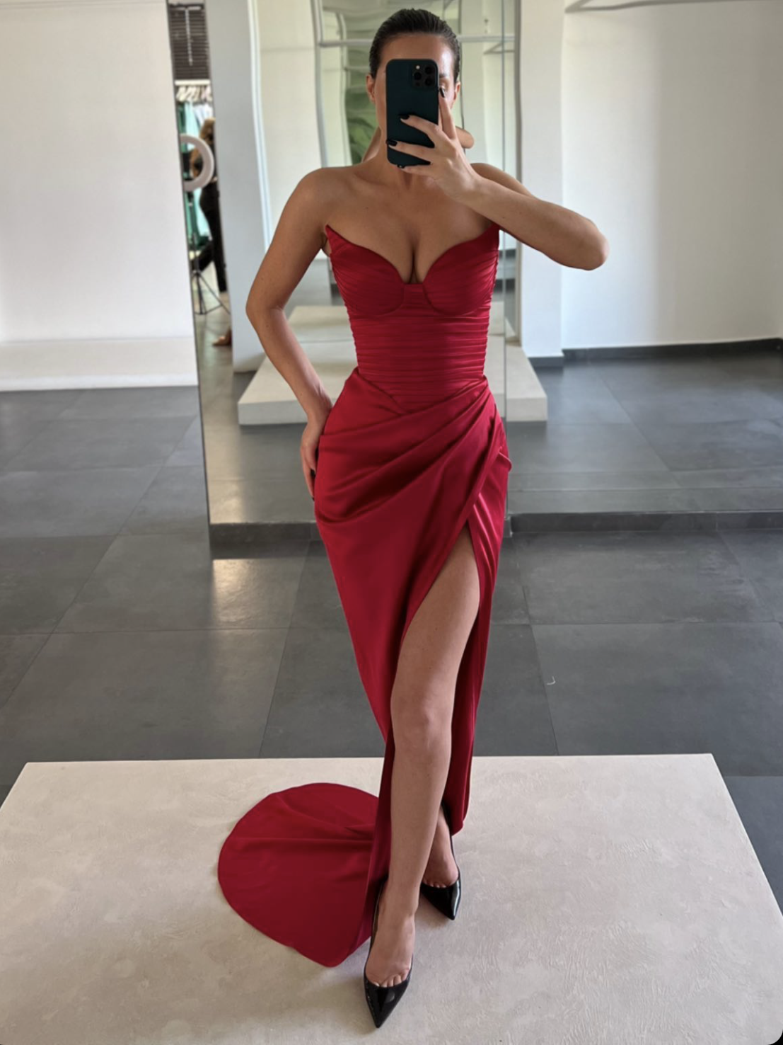 Annika Gown - Red