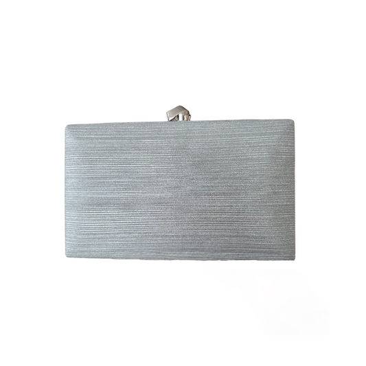 Sparkly Silver Clutch