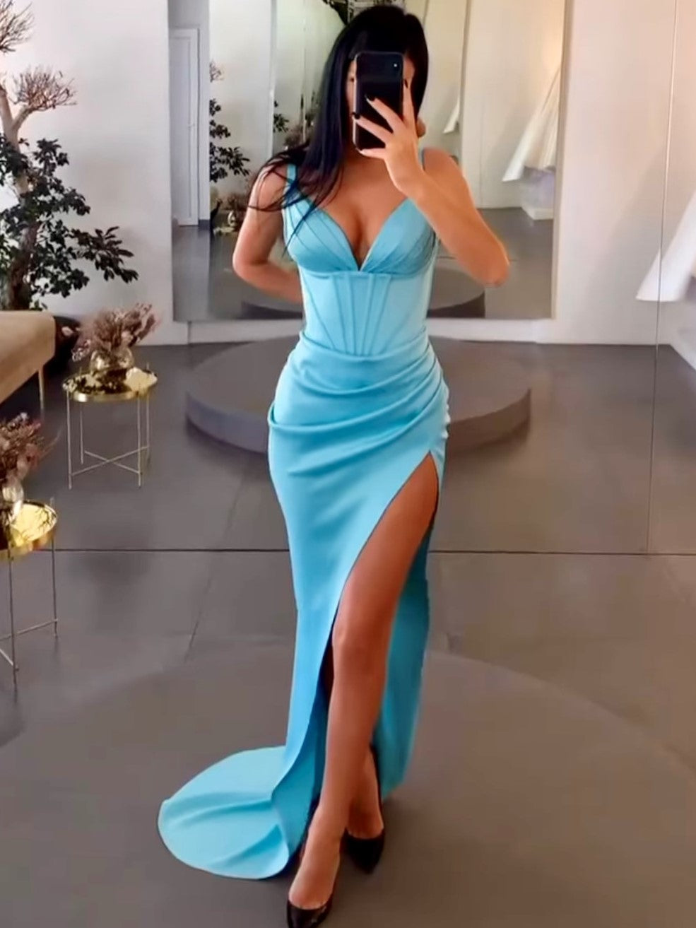 Lia Stublla Anesa Gown