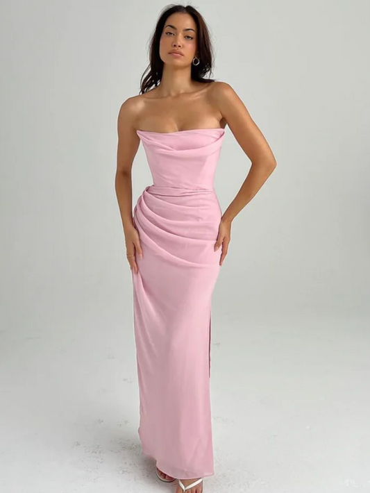 Adrienne Dress - Pink Quartz