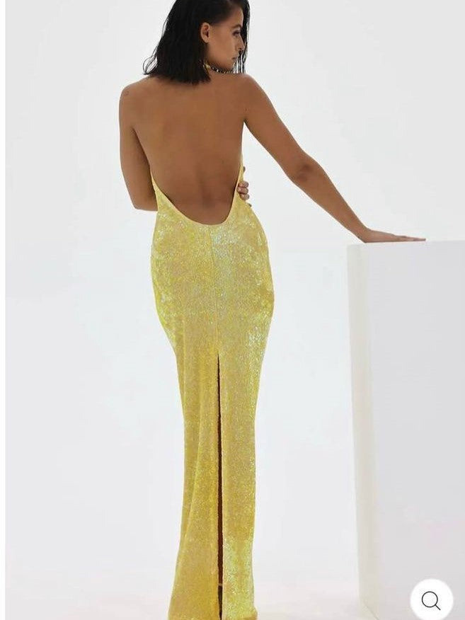 Delilah Gown - Yellow