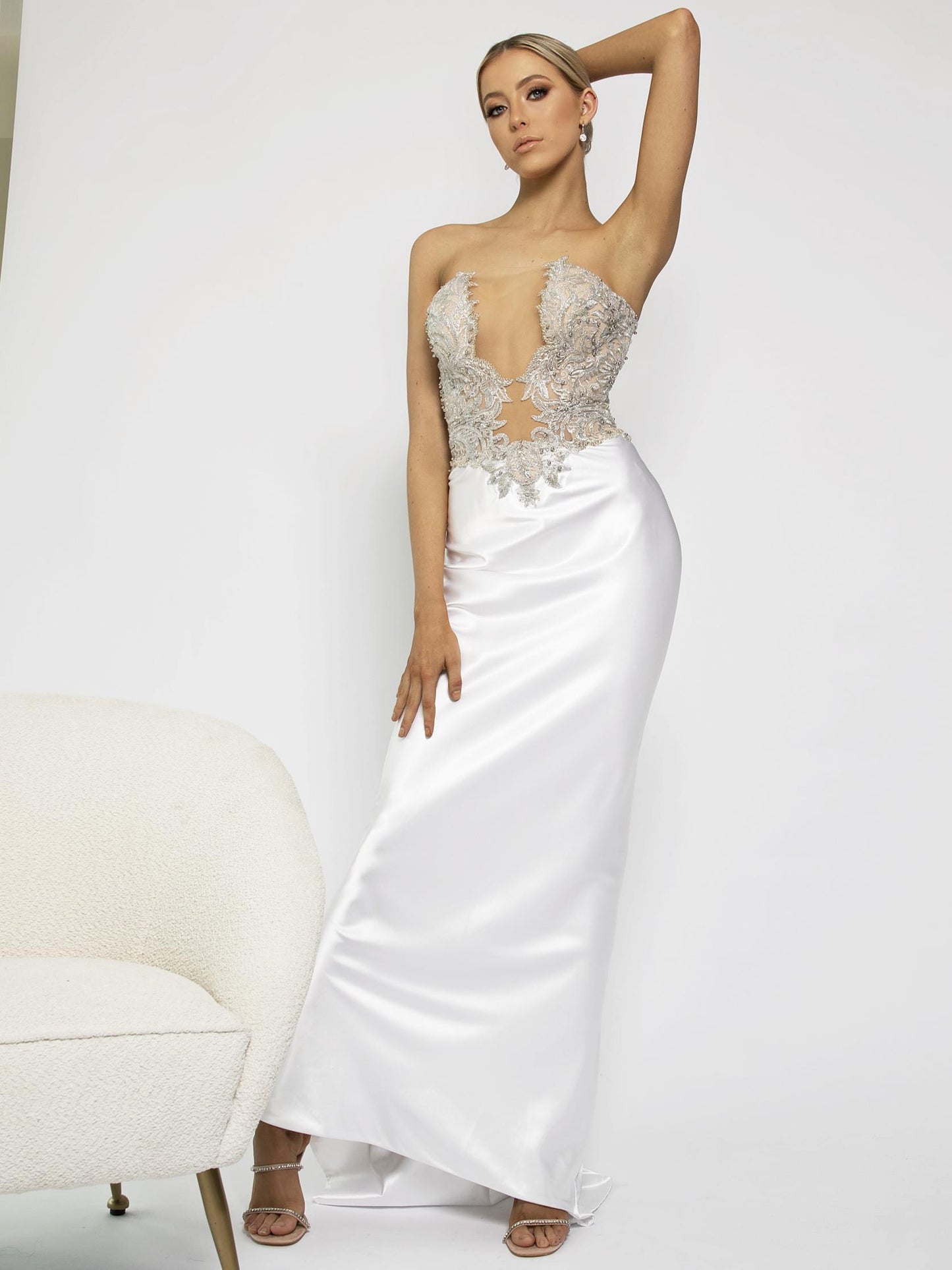 CeCe Gown - White